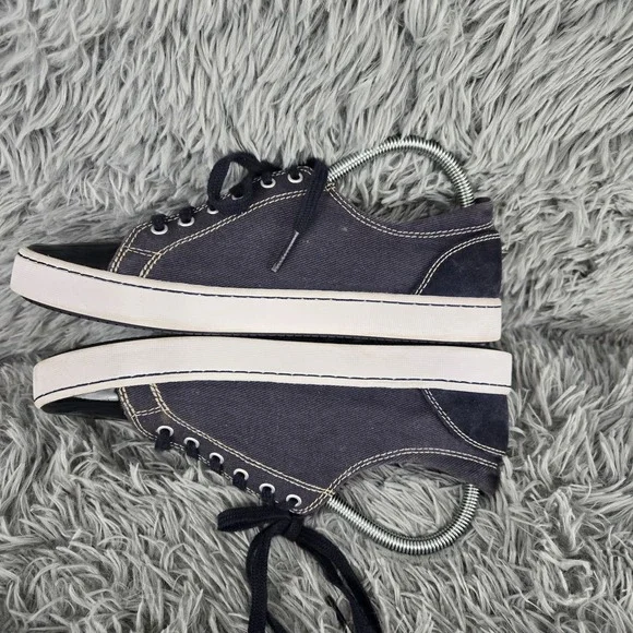 Clarks Collections 26117085 Womens 10 EU 41.5 Blue Soft Cushion Lace Up Low Top - Picture 7 of 10